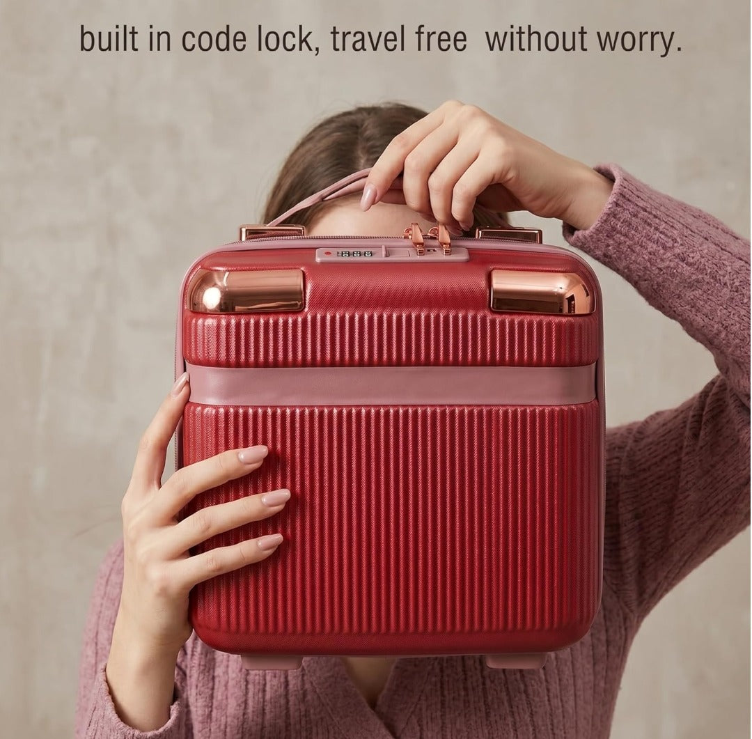 Luxe Travel Vanity Case - Built-in Code Lock