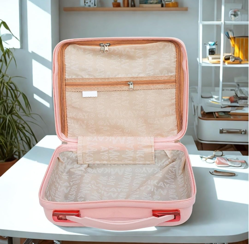 Luxury Cosmetic Vanity Case with 3-Digit Combination Lock