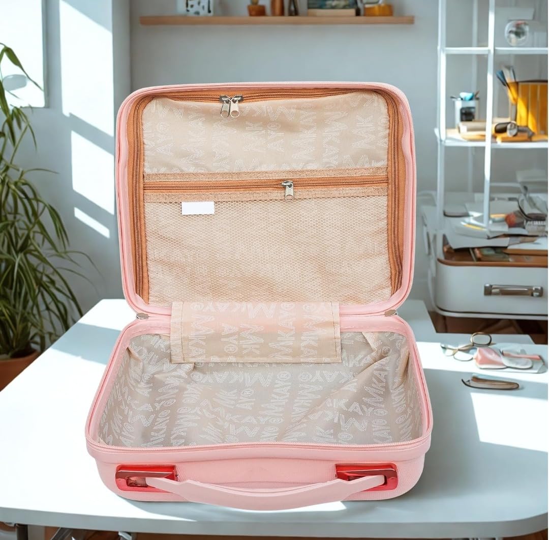 Luxury Cosmetic Vanity Case with 3-Digit Combination Lock