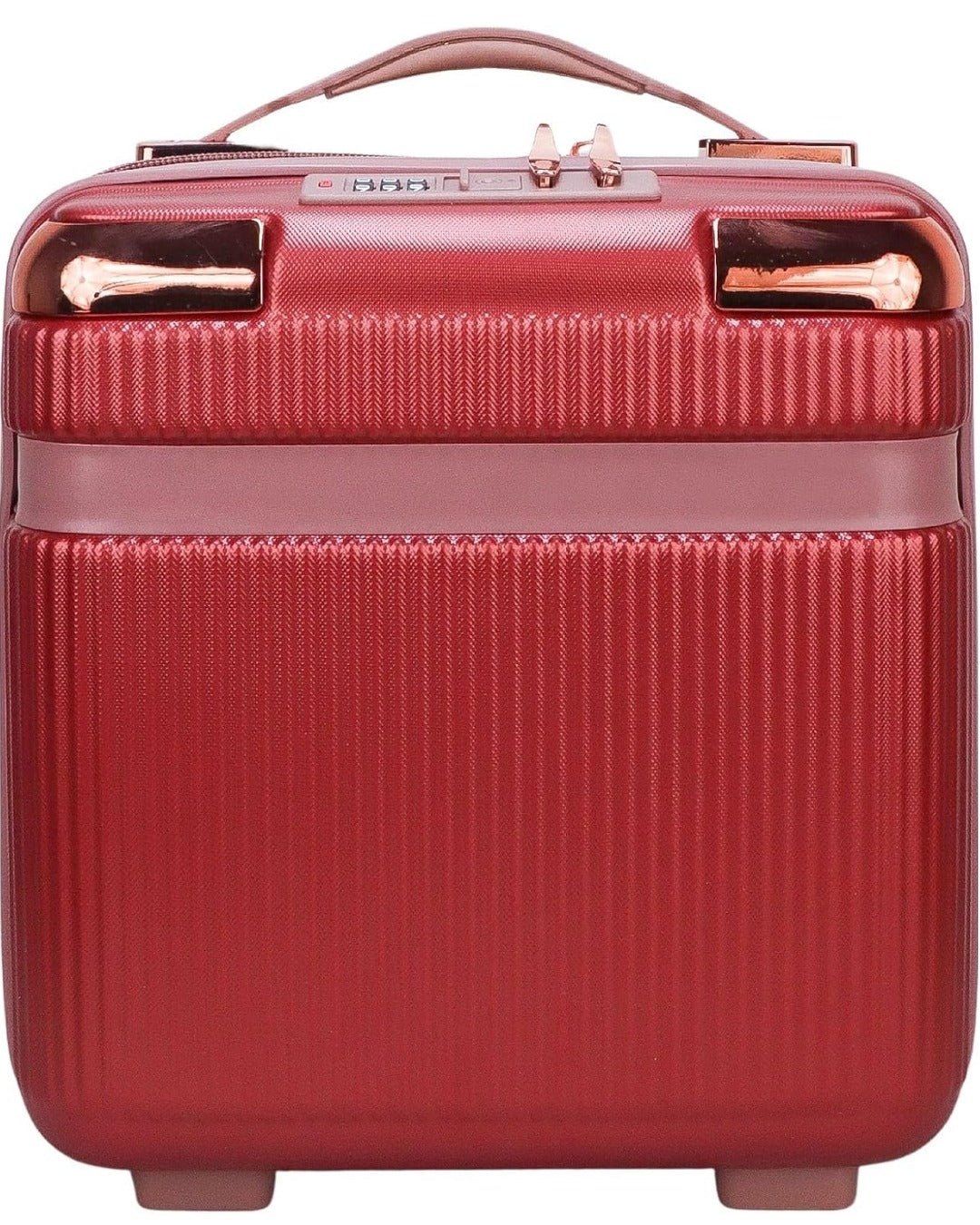 Luxe Hard-Shell Travel Vanity Case – Rose Gold Edition - BlushBox Co
