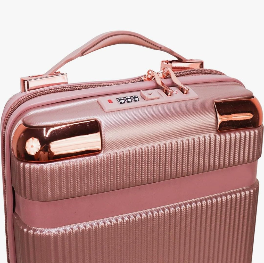 Luxury Cosmetic Vanity Case with 3-Digit Combination Lock - BlushBox Co